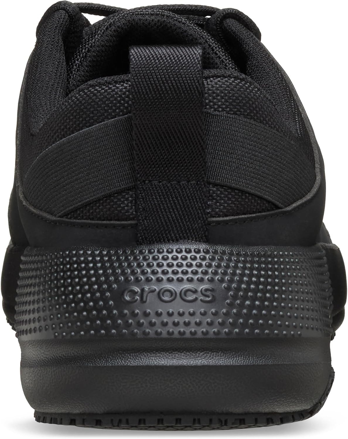 image:imageCrocs Mens On The Clock Work SneakersBlackBlackBlack