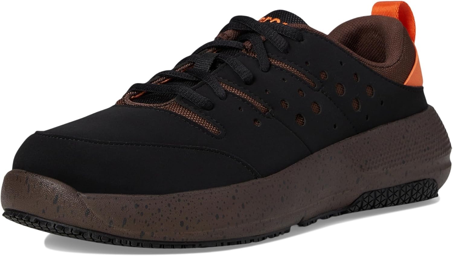 image:imageCrocs Mens On The Clock Work SneakersBlackCoffee