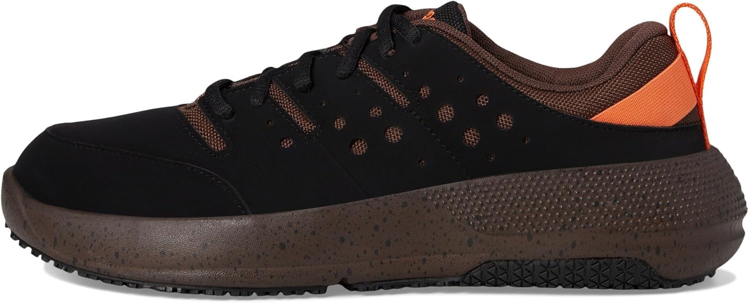image:imageCrocs Mens On The Clock Work SneakersBlackCoffee