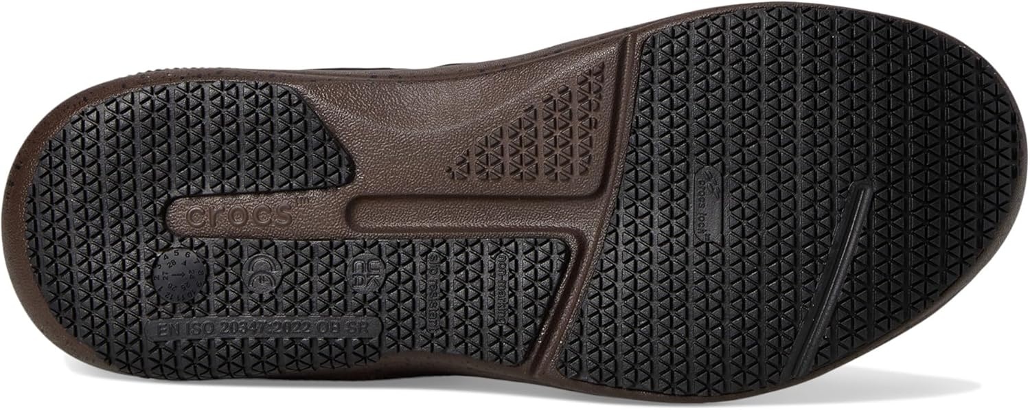 image:imageCrocs Mens On The Clock Work SneakersBlackCoffee