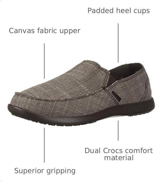image:imageCrocs Mens Santa Cruz LoafersEspressoEspresso