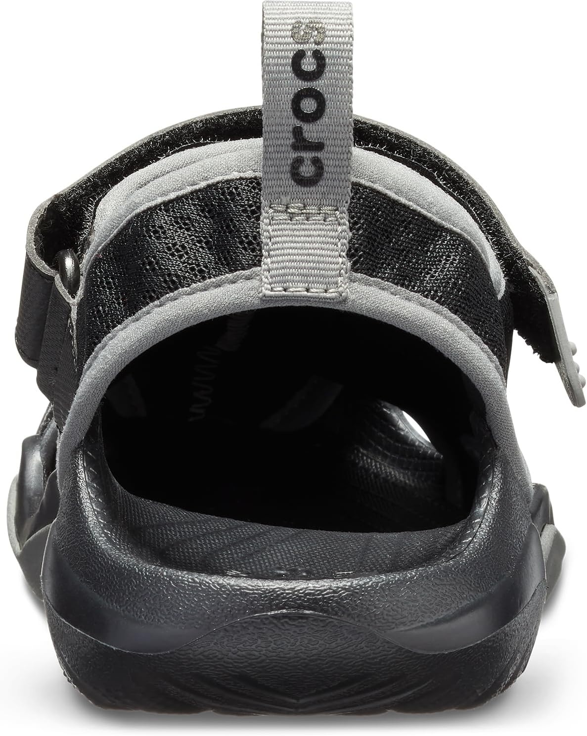 image:imageCrocs Mens Swiftwater Mesh Deck SandalsBlack