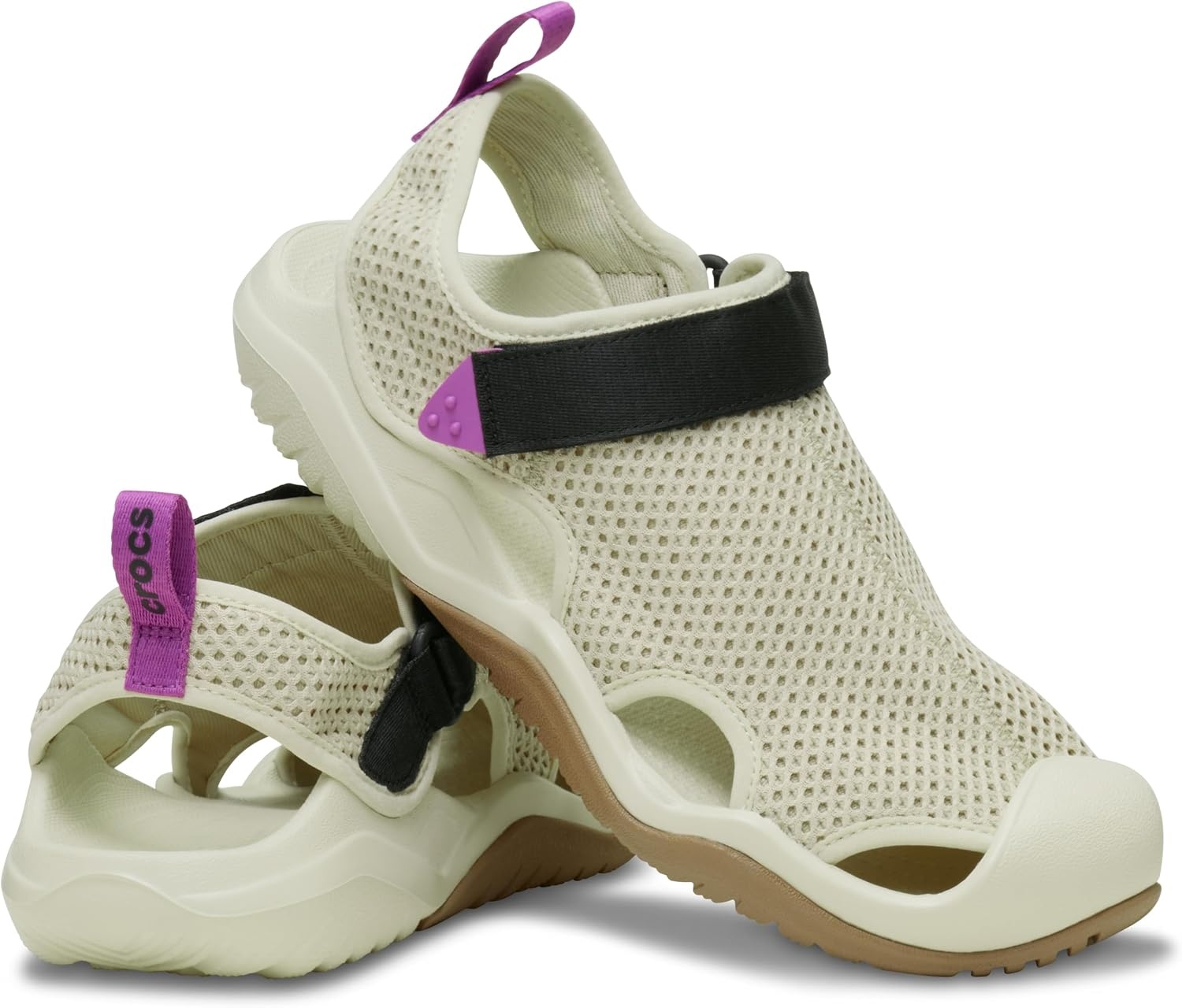 image:imageCrocs Mens Swiftwater Mesh Deck SandalsMoth