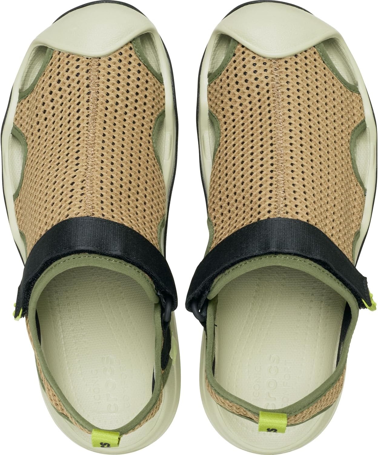image:imageCrocs Mens Swiftwater Mesh Deck SandalsSepia