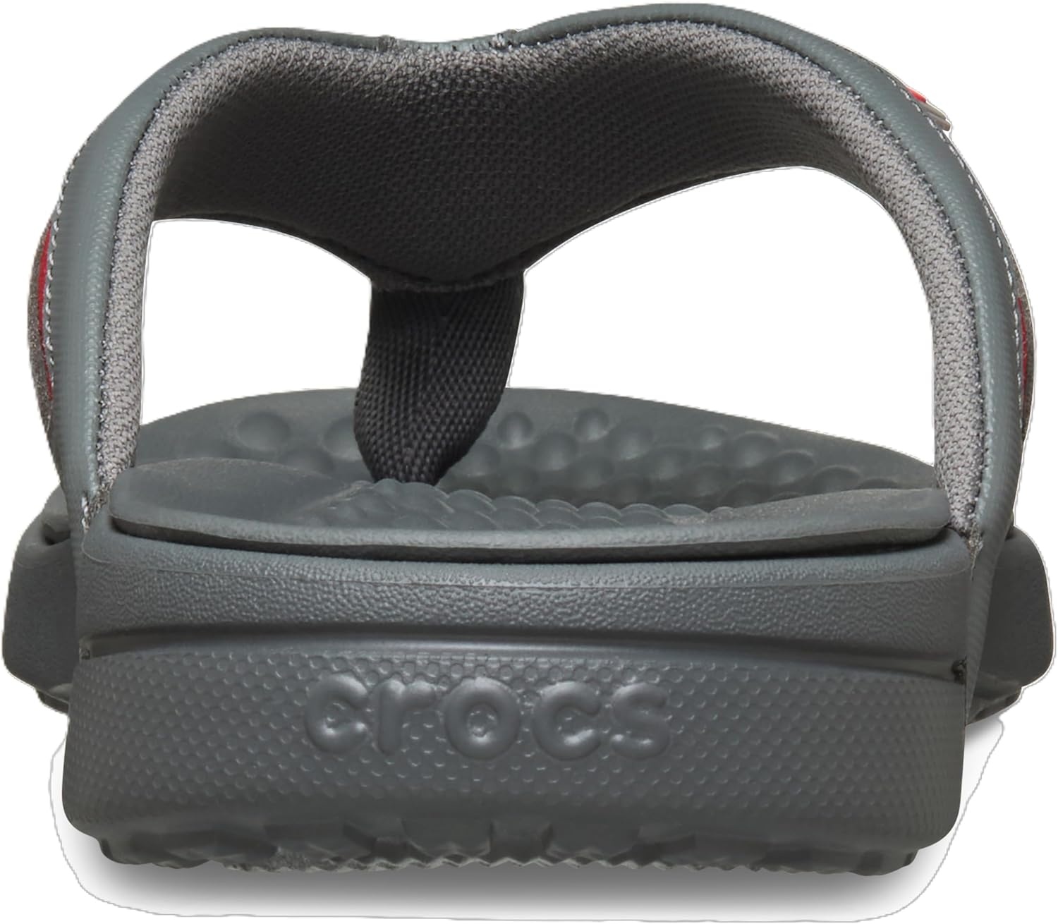 image:imageCrocs Mens Yukon Sport LR Lightweight Flip Flop SandalsSlate GreyFlame