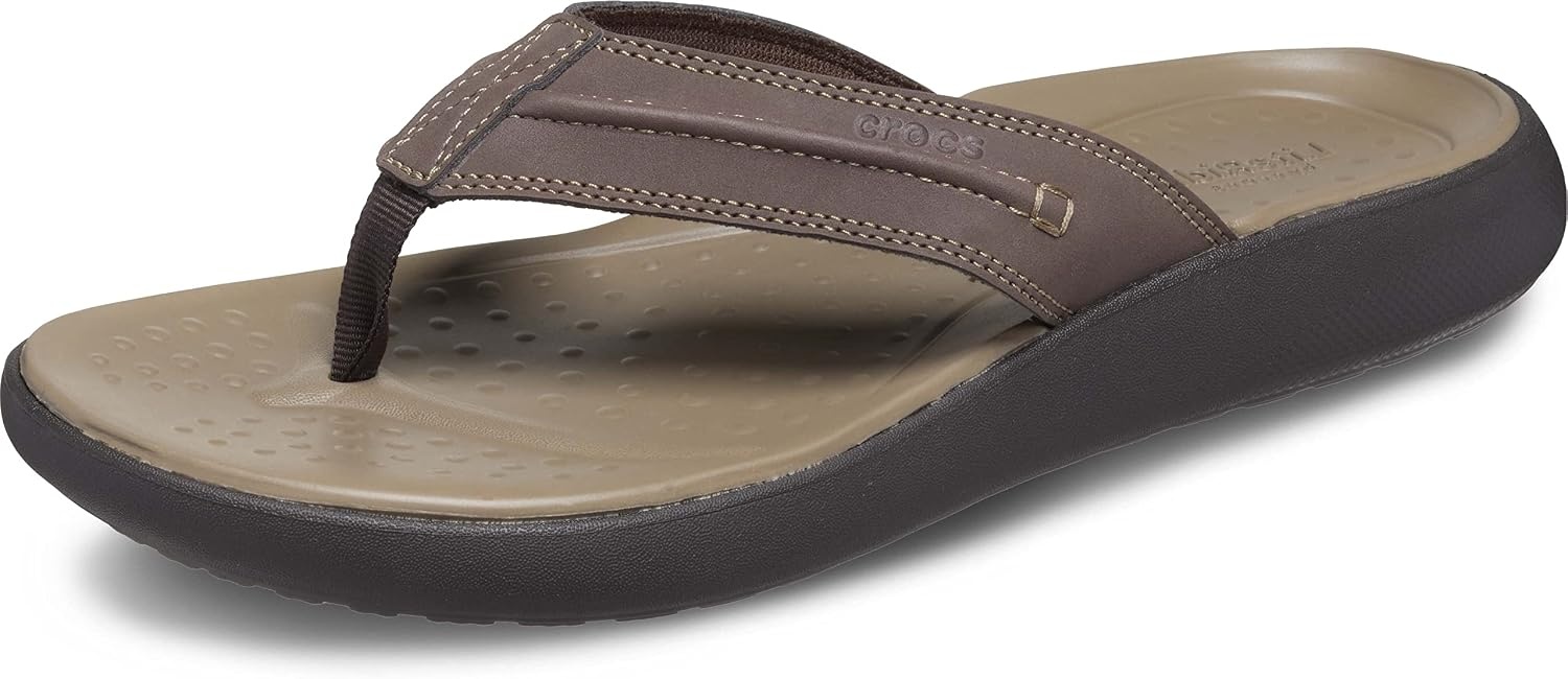 image:imageCrocs Mens Yukon Vista II Flip Flops SandalsEspresso
