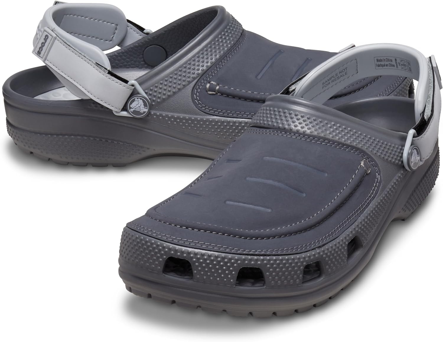 image:imageCrocs Mens Yukon Vista Ii Literide ClogSlate GreyMulti