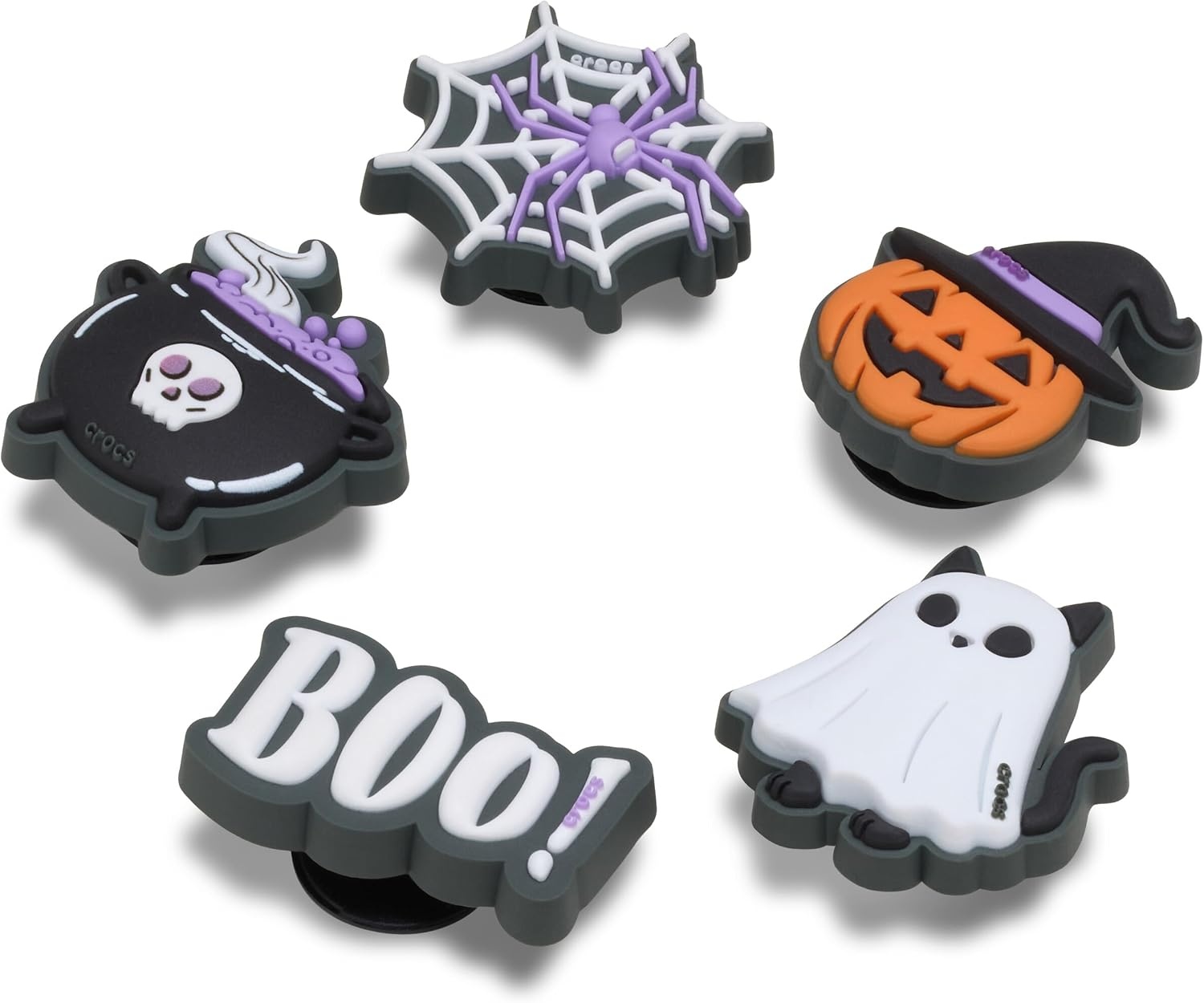 image:imageCrocs Mens and Womens Jibbitz Ornament Pack Shoe Charms Jibbitz for CrocsBoo Halloween