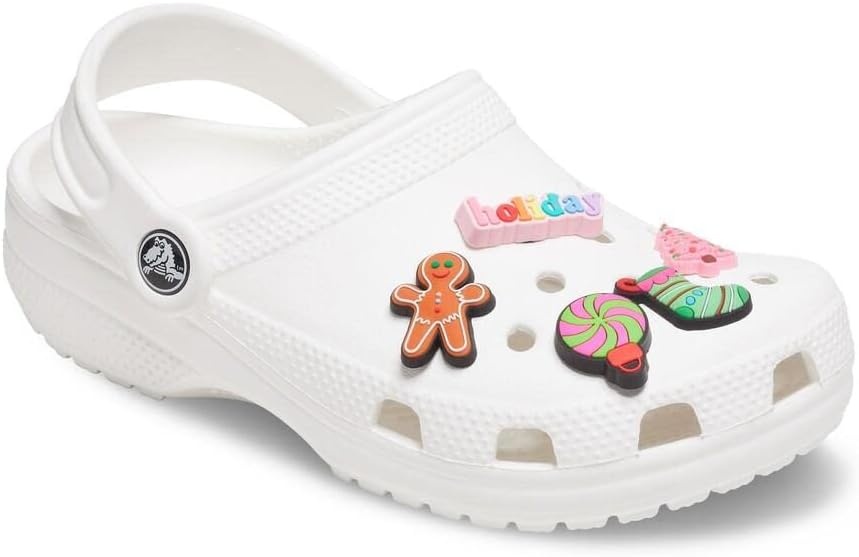image:imageCrocs Mens and Womens Jibbitz Ornament Pack Shoe Charms Jibbitz for CrocsBright Holiday