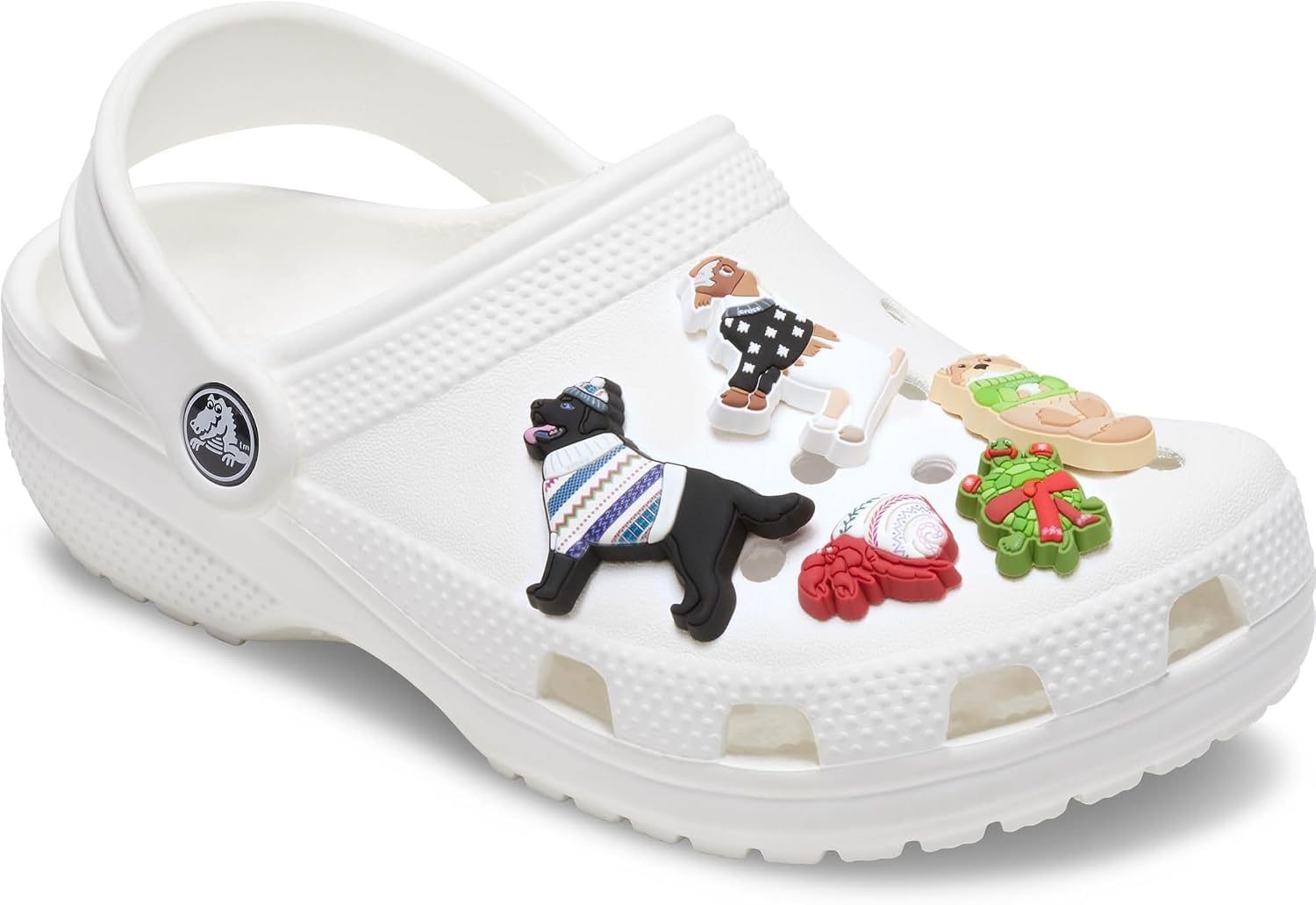 image:imageCrocs Mens and Womens Jibbitz Ornament Pack Shoe Charms Jibbitz for CrocsFestive Animals