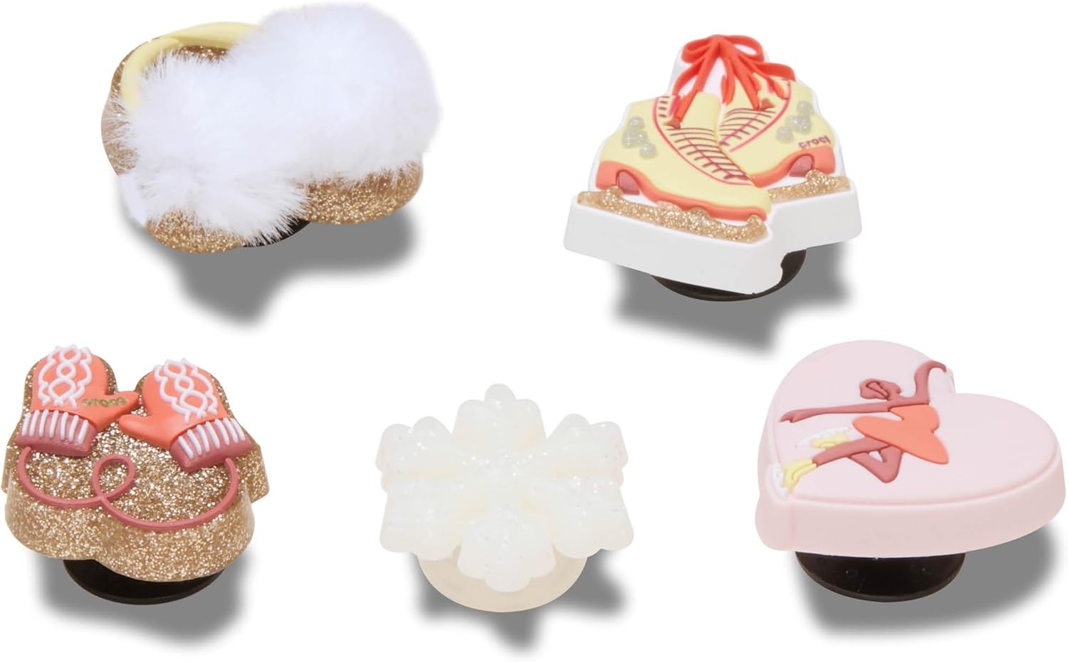 image:imageCrocs Mens and Womens Jibbitz Ornament Pack Shoe Charms Jibbitz for CrocsFigure Skating