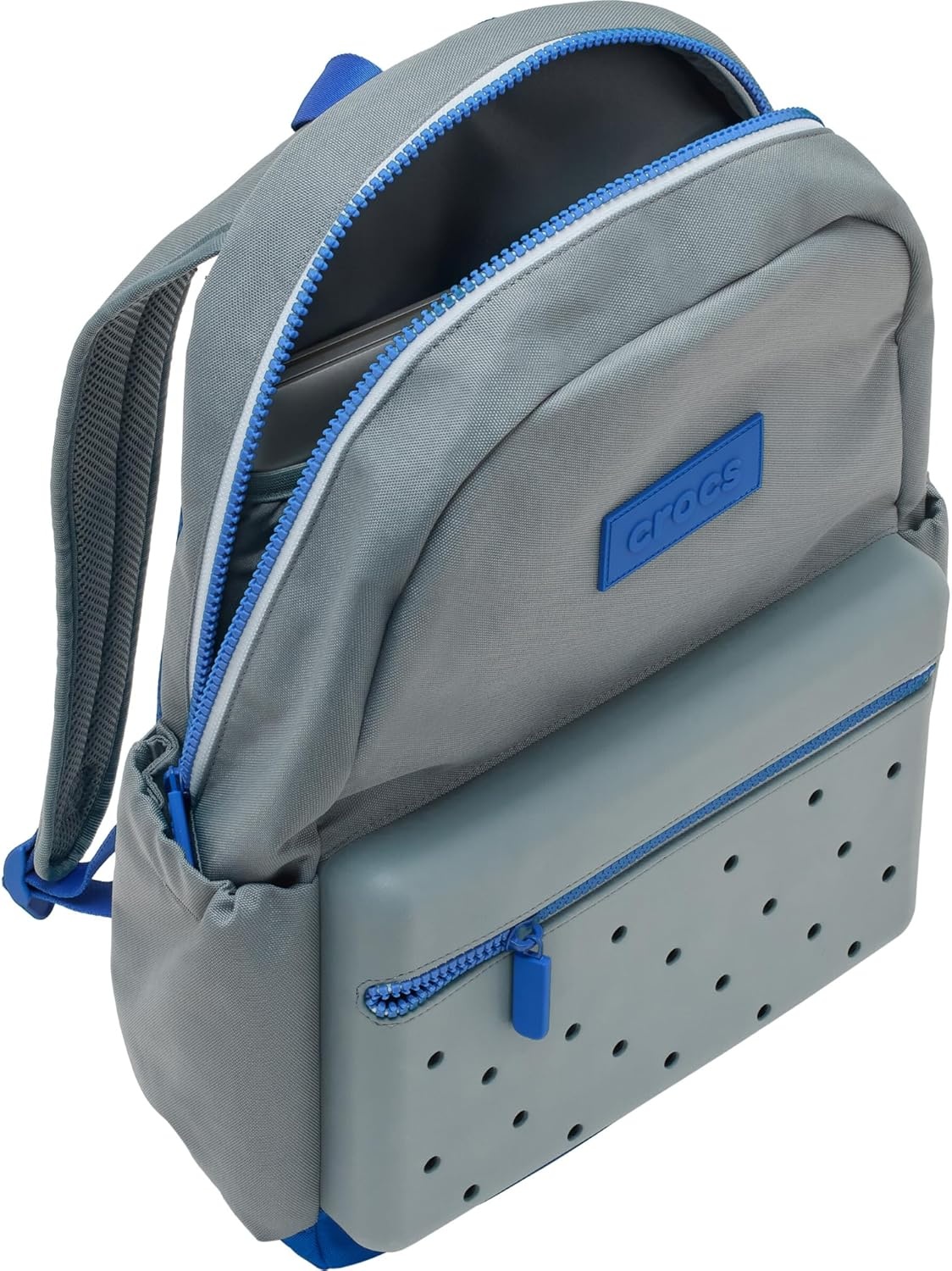 image:imageCrocs Nylon Backpack Personalize with Jibbitz Charms GreyMulti One SizeGreyMulti