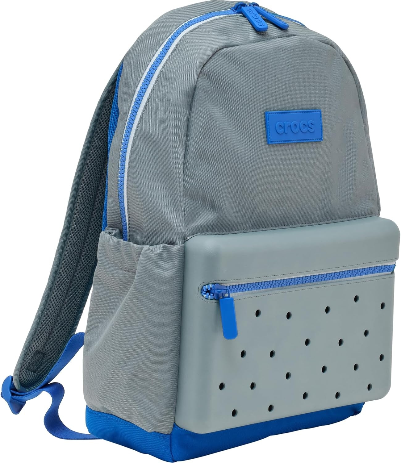 image:imageCrocs Nylon Backpack Personalize with Jibbitz Charms GreyMulti One SizeGreyMulti