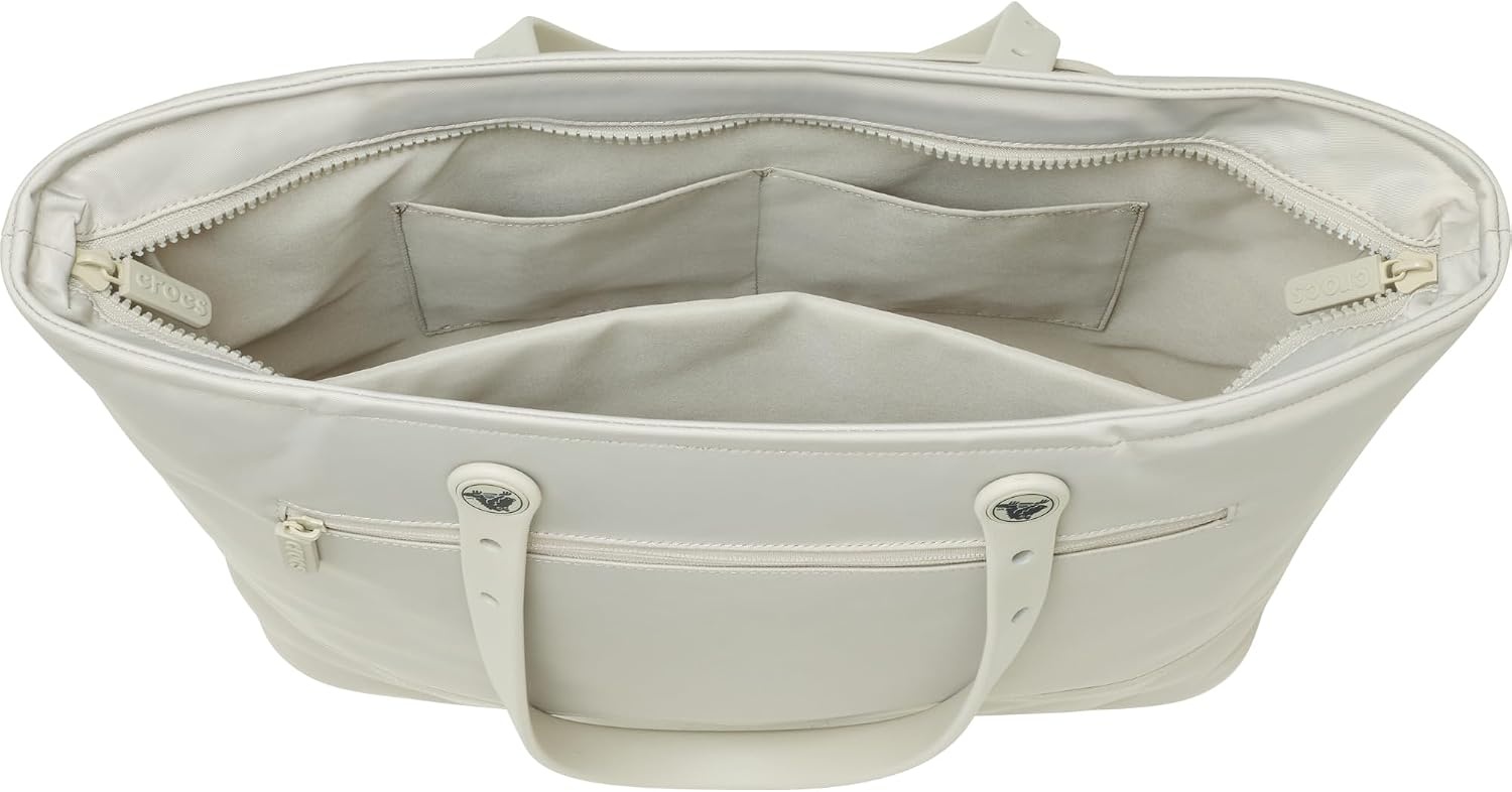 image:imageCrocs Nylon Tote Bag Personalize with Jibbitz CharmsMeteor