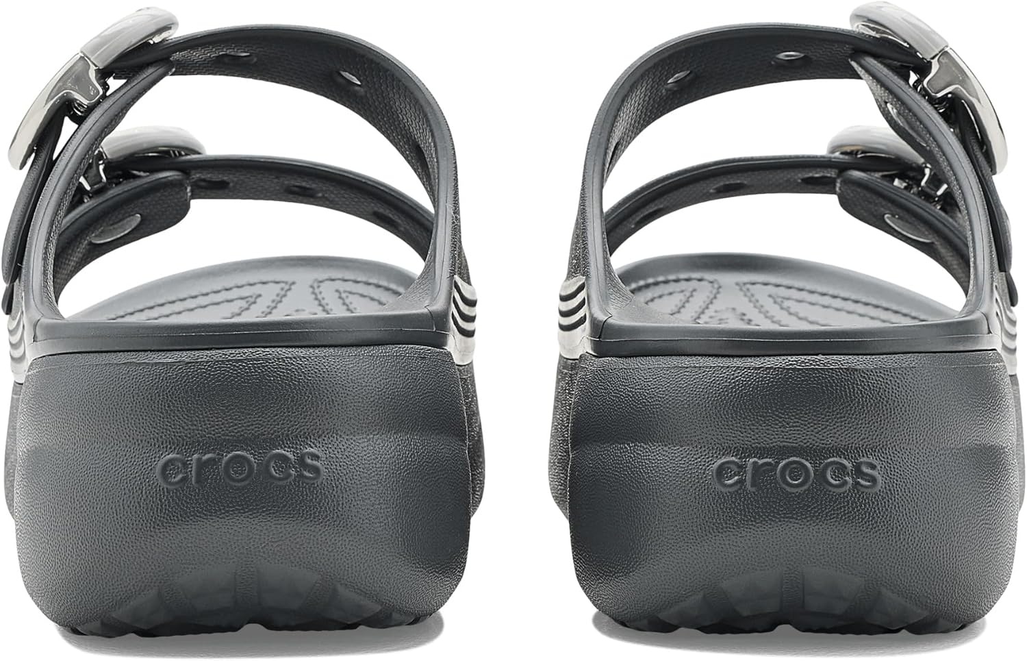 image:imageCrocs Saturday Buckle Platform SandalsCarbon
