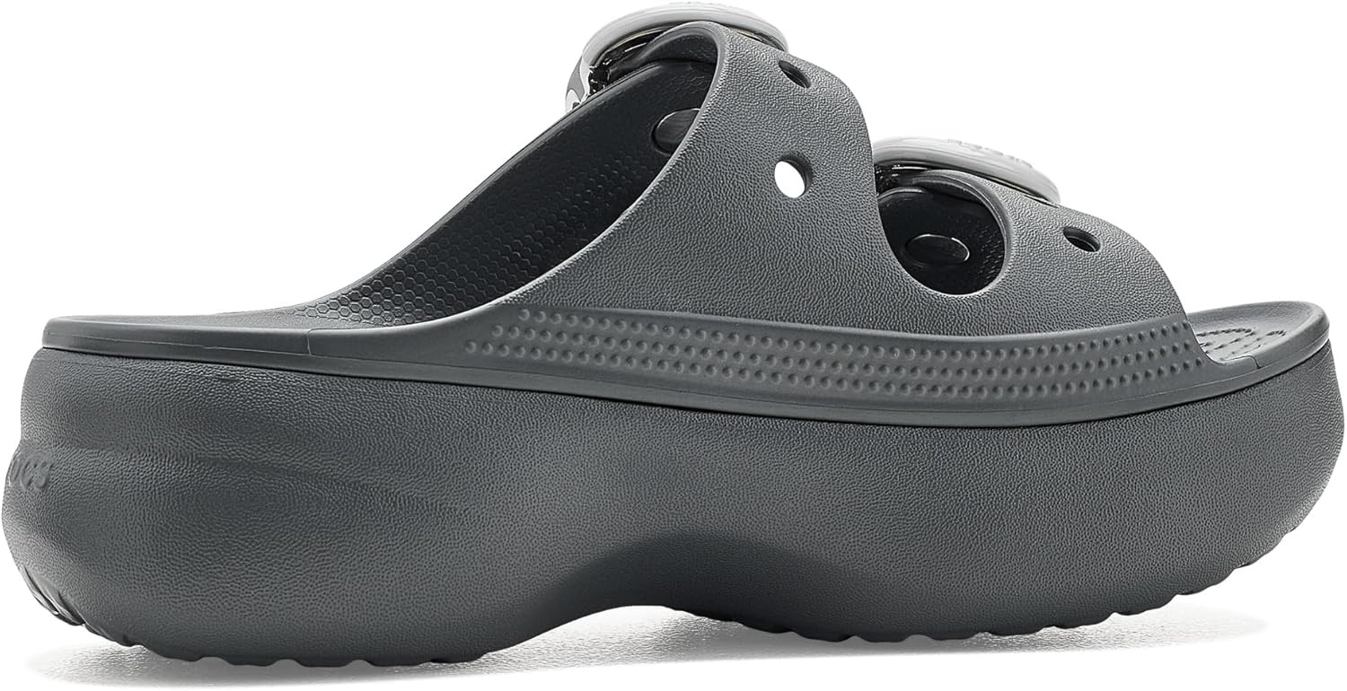 image:imageCrocs Saturday Buckle Platform SandalsCarbon