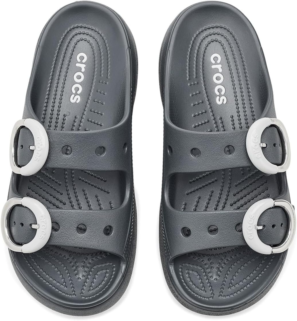 image:imageCrocs Saturday Buckle Platform SandalsCarbon