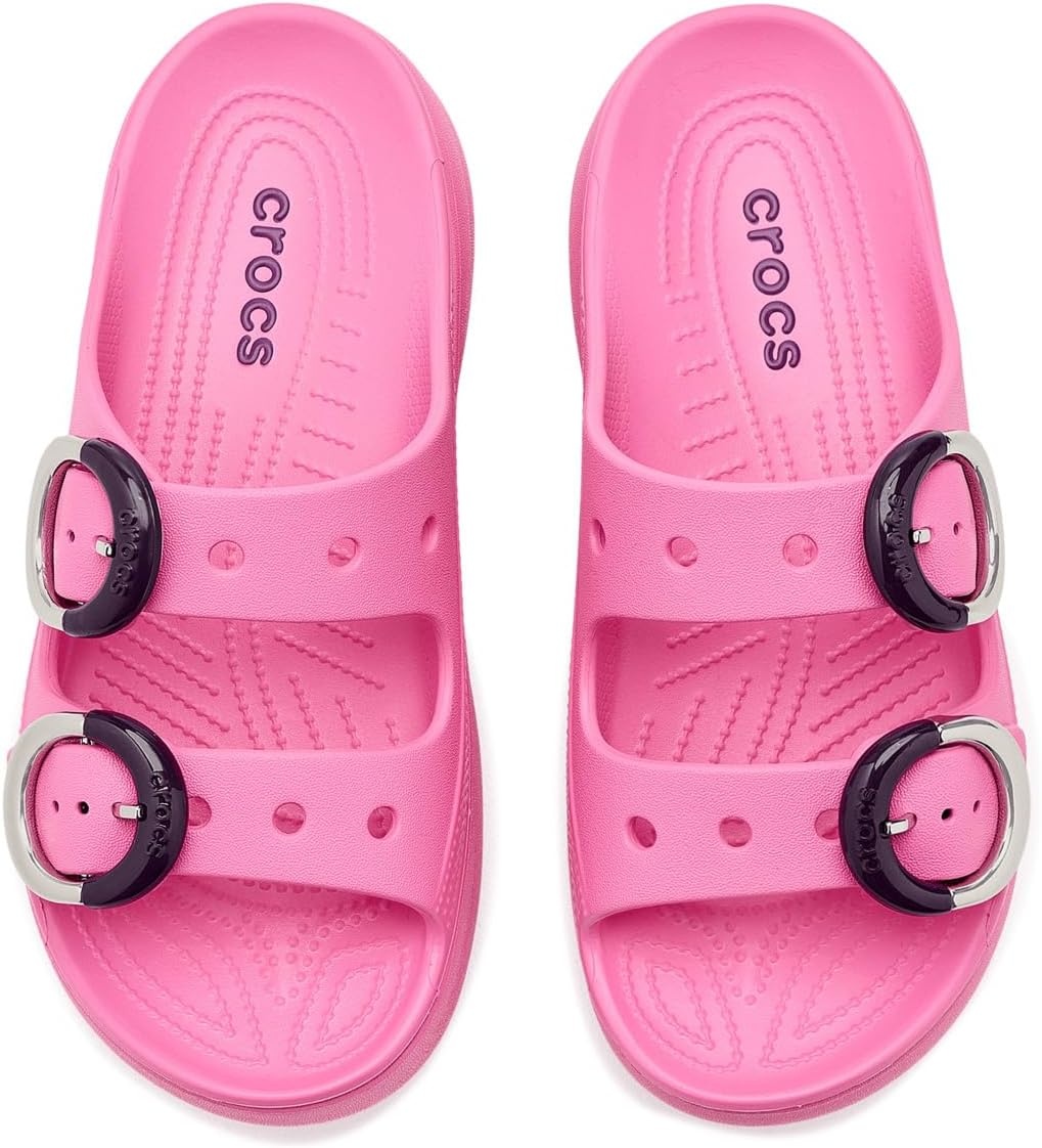 image:imageCrocs Saturday Buckle Platform SandalsPink Lemonade