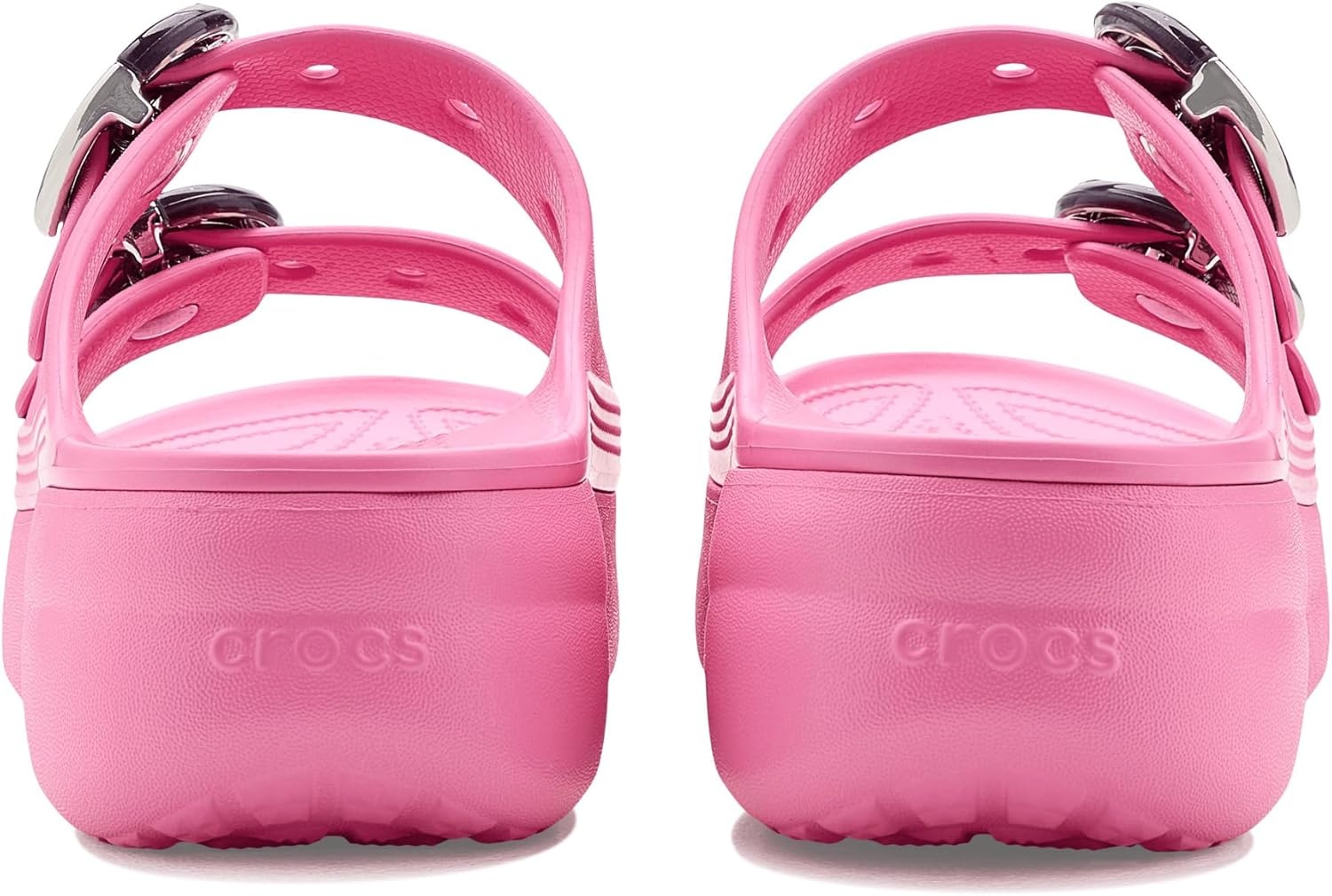 image:imageCrocs Saturday Buckle Platform SandalsPink Lemonade