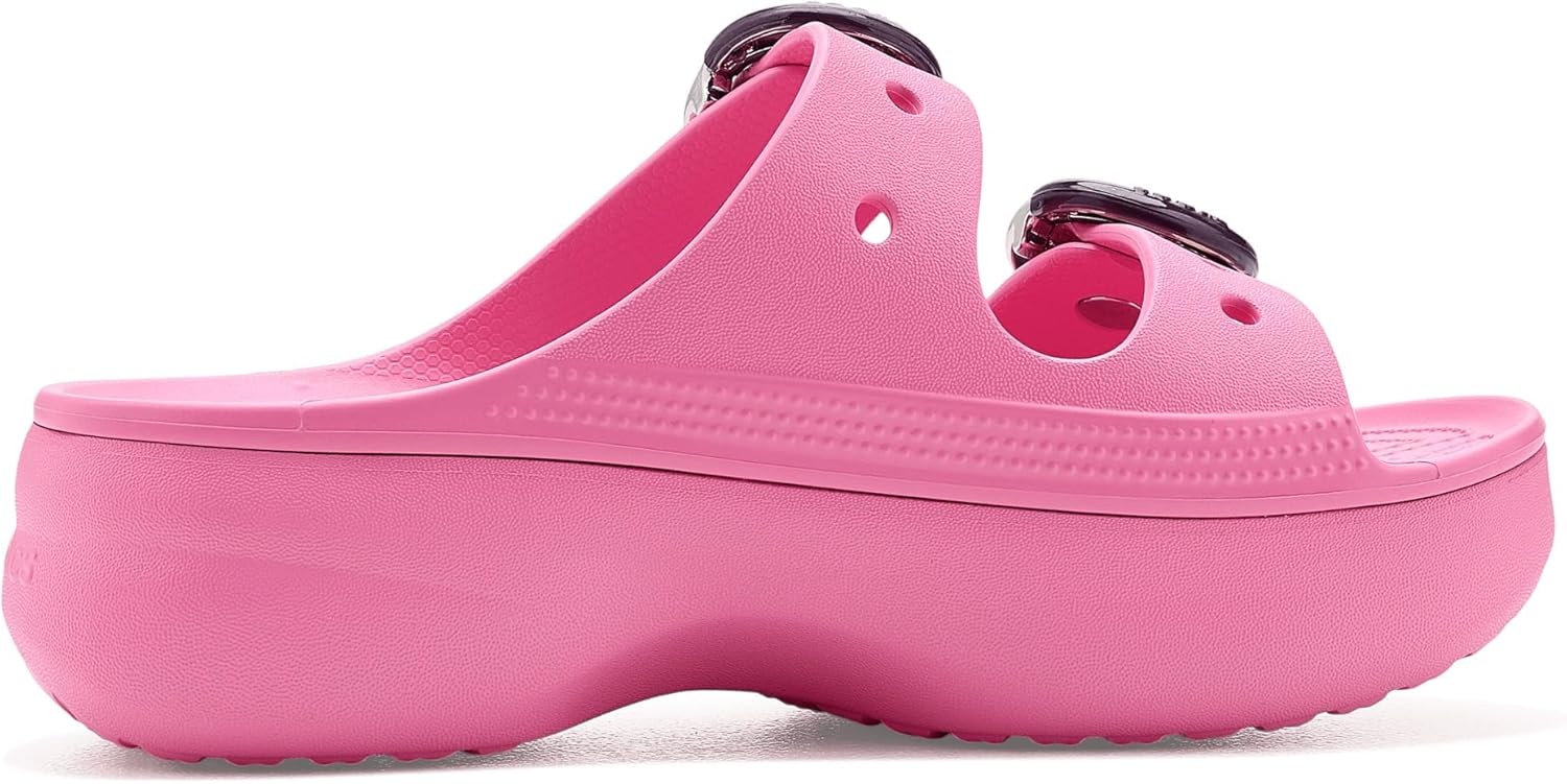 image:imageCrocs Saturday Buckle Platform SandalsPink Lemonade