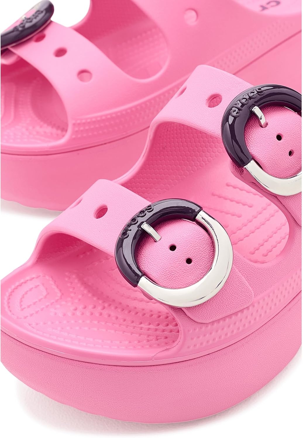 image:imageCrocs Saturday Buckle Platform SandalsPink Lemonade