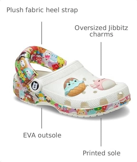 image:imageCrocs Squishmallows Classic Clog PS Girls ShoesMulti