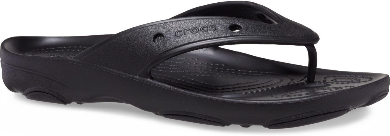 image:imageCrocs Unisex Adult AllTerrain Flip FlopsBlack