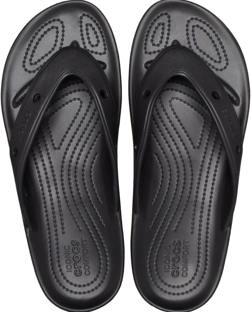 image:imageCrocs Unisex Adult AllTerrain Flip FlopsBlack