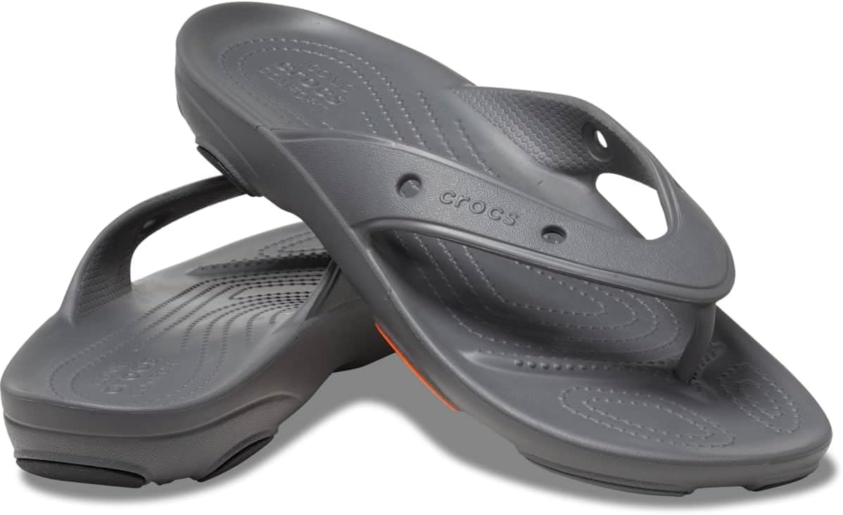image:imageCrocs Unisex Adult AllTerrain Flip FlopsSlate Grey