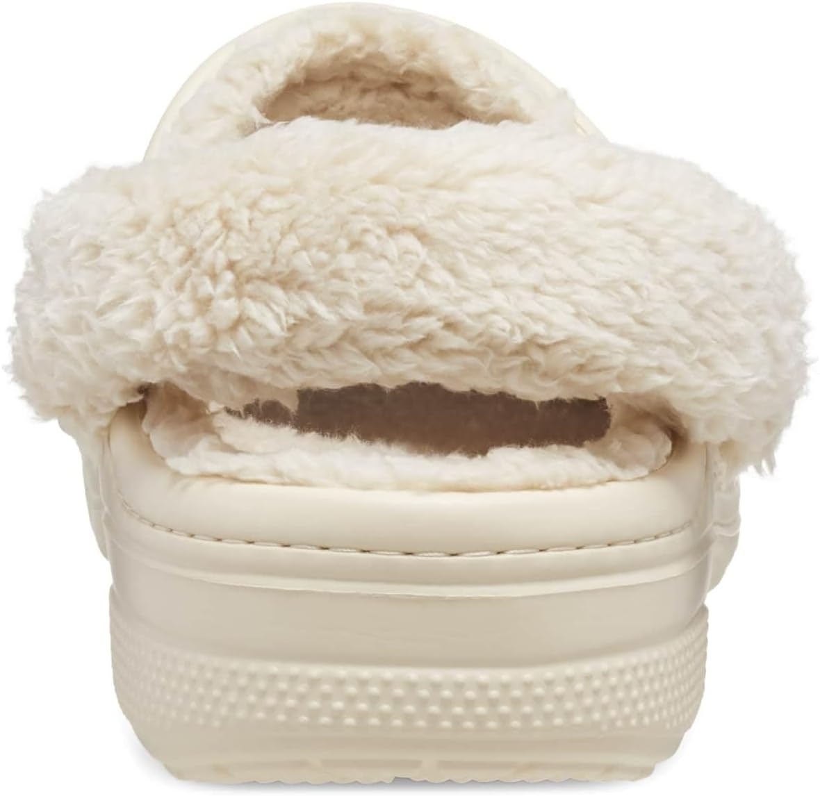 image:imageCrocs Unisex Adult Baya Lined Fuzz Strap ClogsWinter White