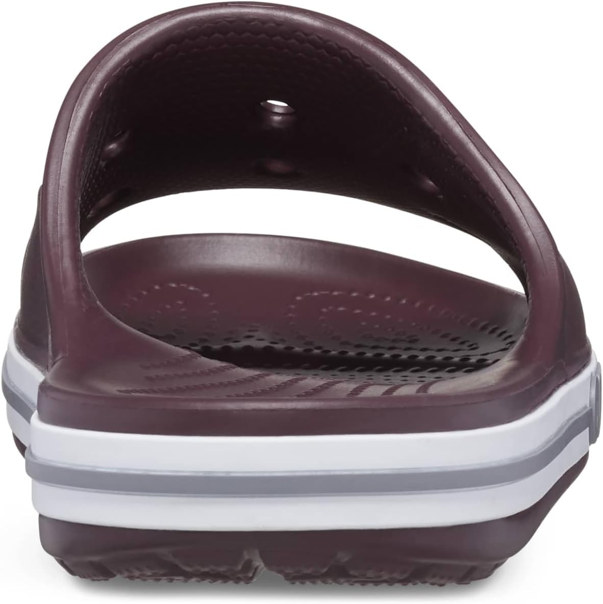 image:imageCrocs Unisex Adult Bayaband Slide SandalsBurgundy
