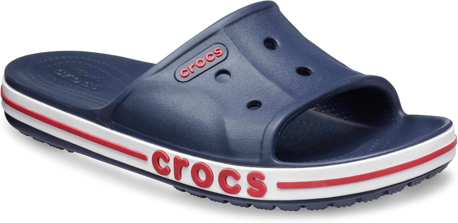 image:imageCrocs Unisex Adult Bayaband Slide SandalsNavyPepper
