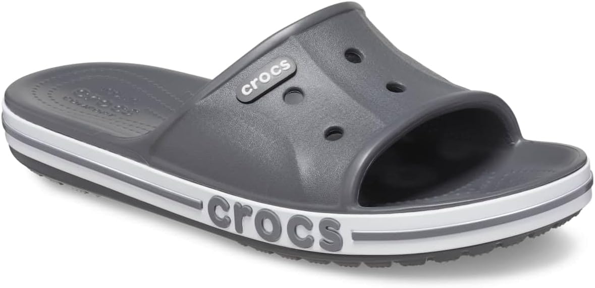 image:imageCrocs Unisex Adult Bayaband Slide SandalsSlate Grey