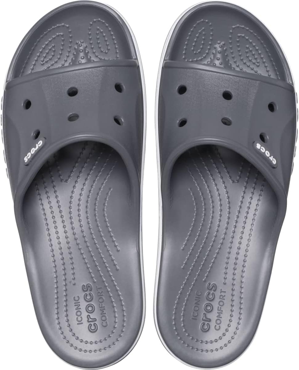 image:imageCrocs Unisex Adult Bayaband Slide SandalsSlate Grey