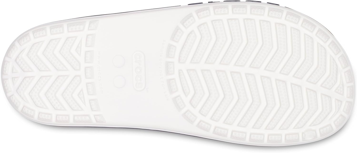 image:imageCrocs Unisex Adult Bayaband Slide SandalsWhiteNavy