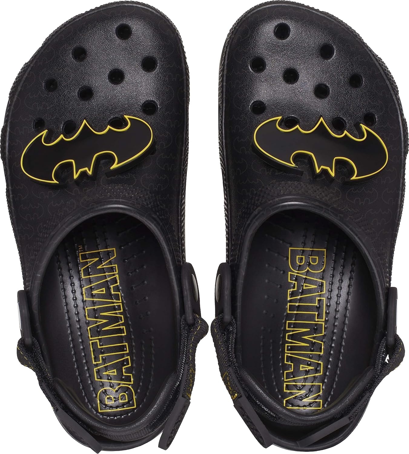 image:imageCrocs Unisex Adult Classic Adjustable Batman ClogsBlack