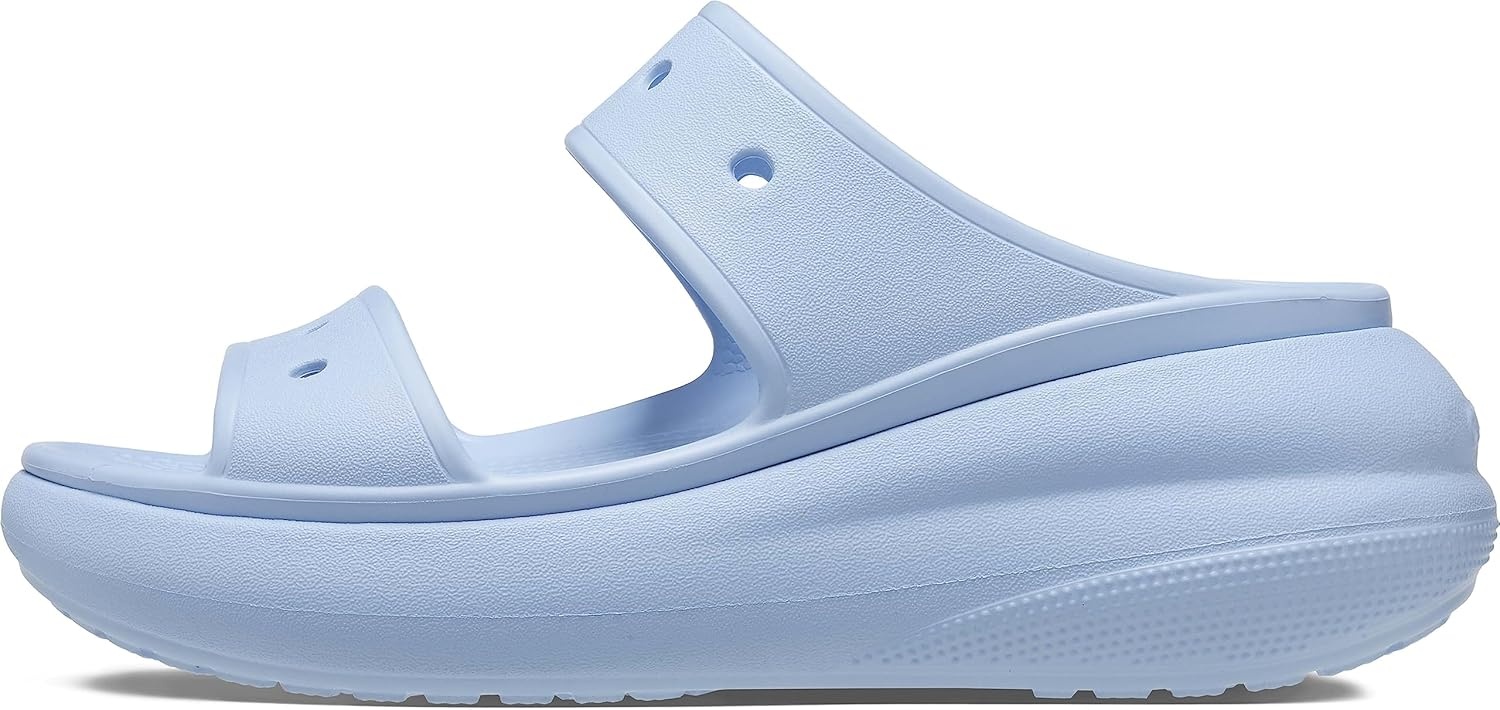 image:imageCrocs Unisex Adult Classic Crush SandalsBlue Calcite