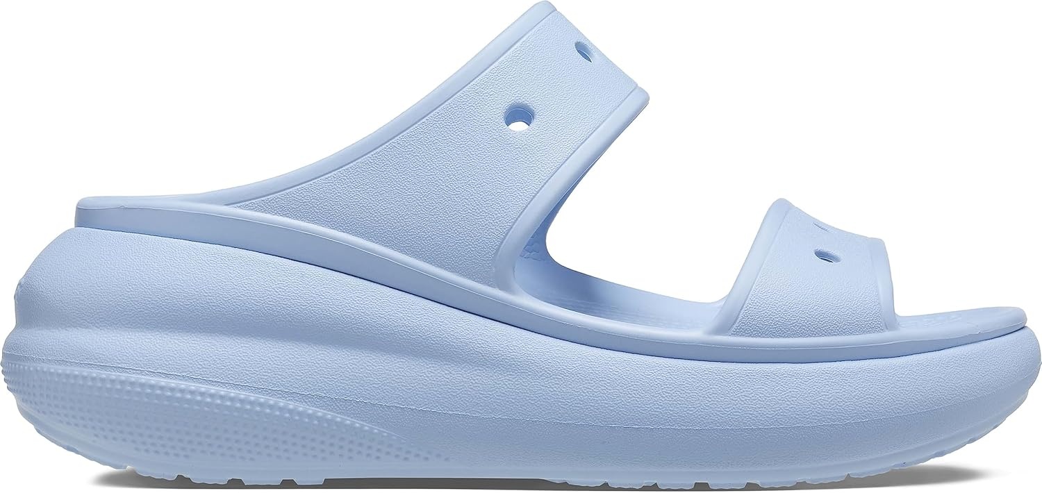 image:imageCrocs Unisex Adult Classic Crush SandalsBlue Calcite