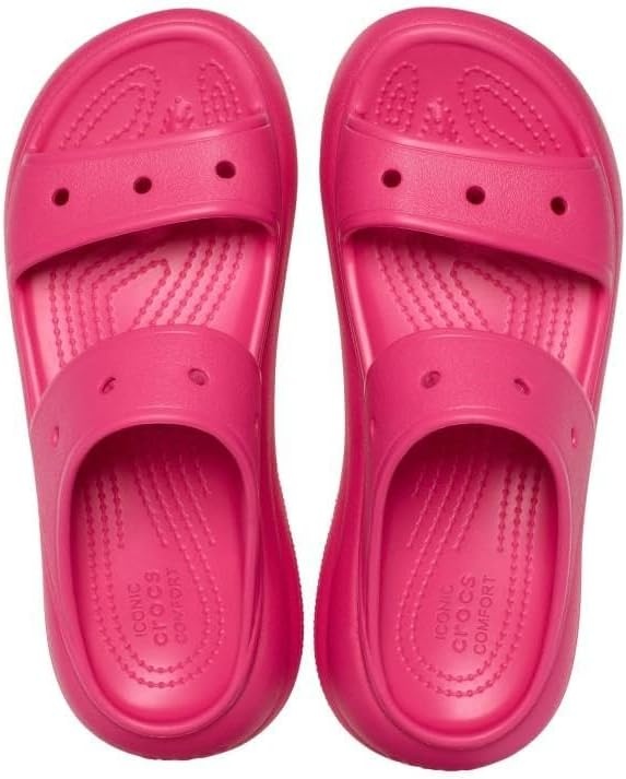 image:imageCrocs Unisex Adult Classic Crush SandalsDragon Fruit