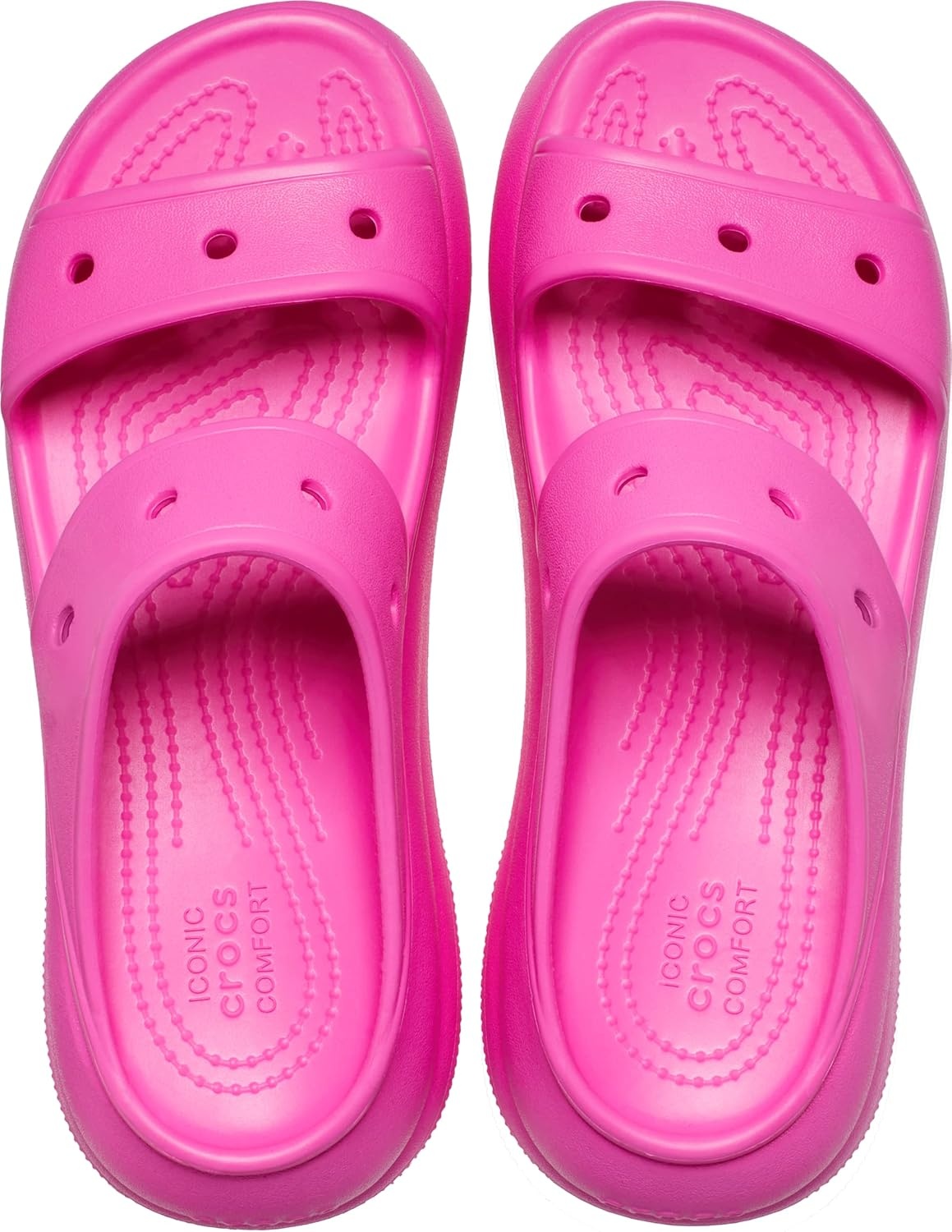 image:imageCrocs Unisex Adult Classic Crush SandalsJuice