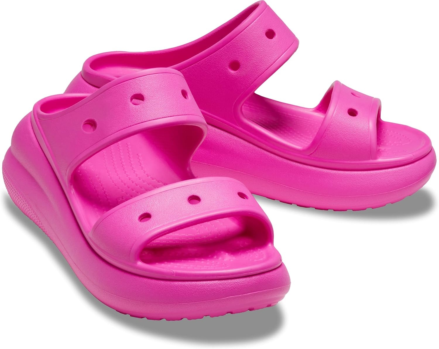 image:imageCrocs Unisex Adult Classic Crush SandalsJuice