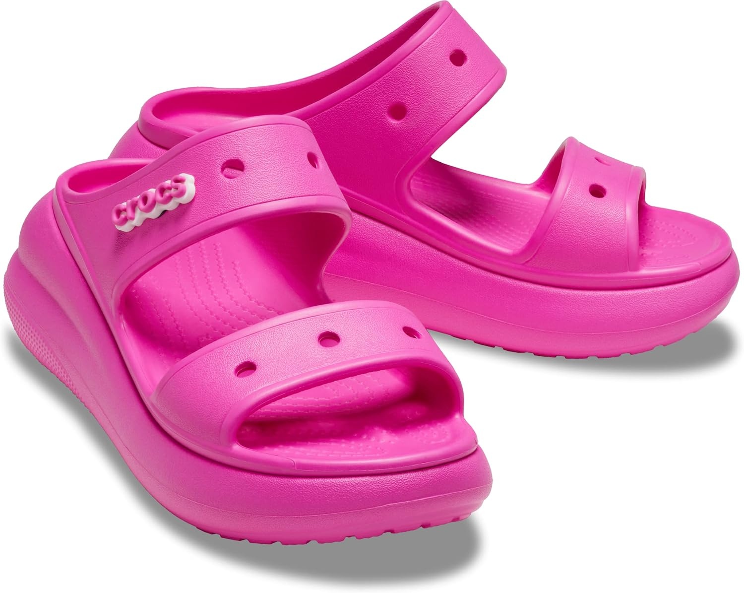 image:imageCrocs Unisex Adult Classic Crush SandalsJuice