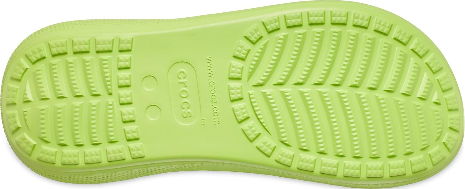 image:imageCrocs Unisex Adult Classic Crush SandalsLimeade
