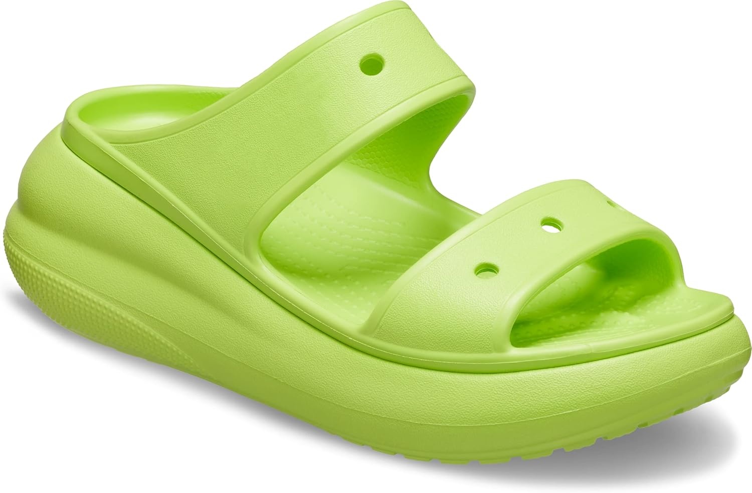 image:imageCrocs Unisex Adult Classic Crush SandalsLimeade