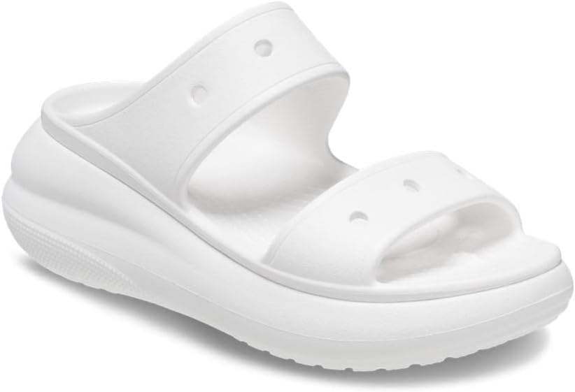 image:imageCrocs Unisex Adult Classic Crush SandalsWhite