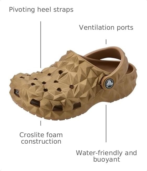 image:imageCrocs Unisex Adult Classic Geometric ClogBronze