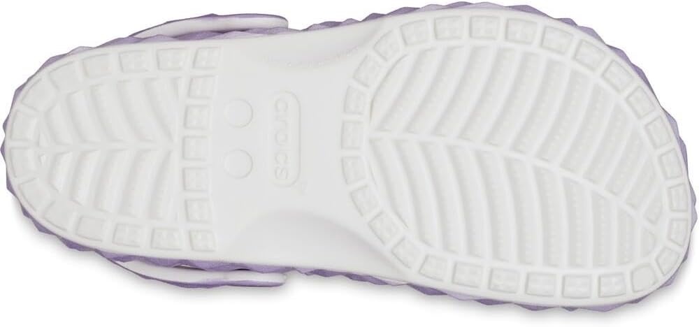 image:imageCrocs Unisex Adult Classic Geometric ClogWhiteIridescent
