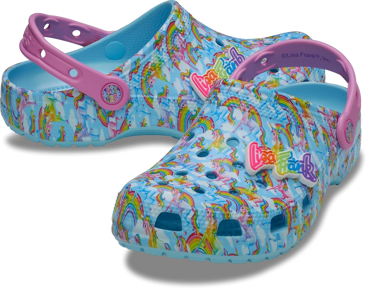 image:imageCrocs Unisex Adult Classic Lisa Frank ClogsArctic