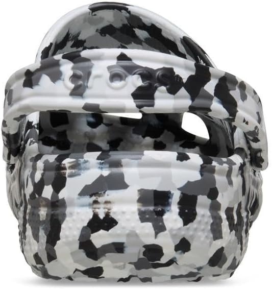 image:imageCrocs Unisex Adult Classic Marbled Tiedye ClogsBlackWhite Confetti