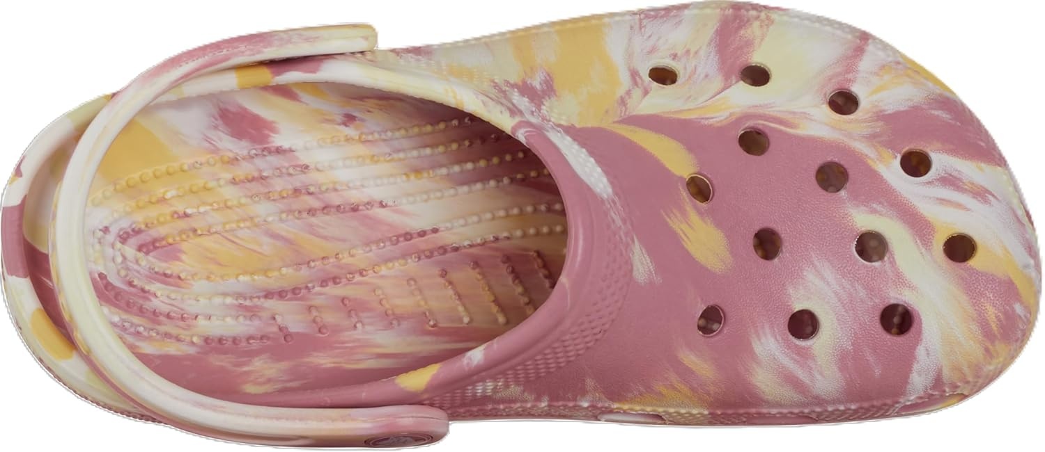 image:imageCrocs Unisex Adult Classic Marbled Tiedye ClogsDaylilyMulti